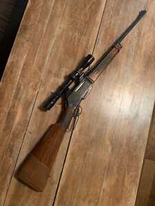 Browning 308 lever action w Redfield 3X9
